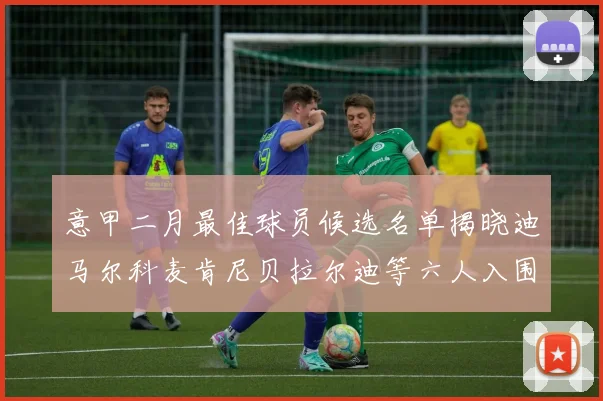 意甲二月最佳球员候选名单揭晓迪马尔科麦肯尼贝拉尔迪等六人入围